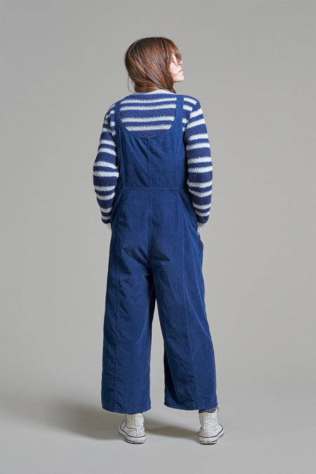 ADELAIDE - Oversize overalls in corduroy thin wales - Local Apparel