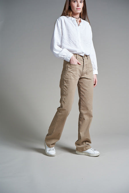 CHARLOTTE - Long pants in warm cotton - Local Apparel